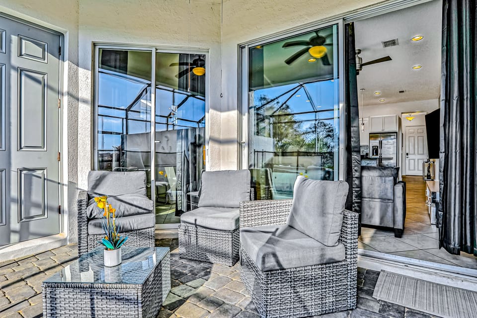 House, Multiple Beds, Pool Access, Pool View (World's Dream - The Enclaves Festival) | Terrace/patio