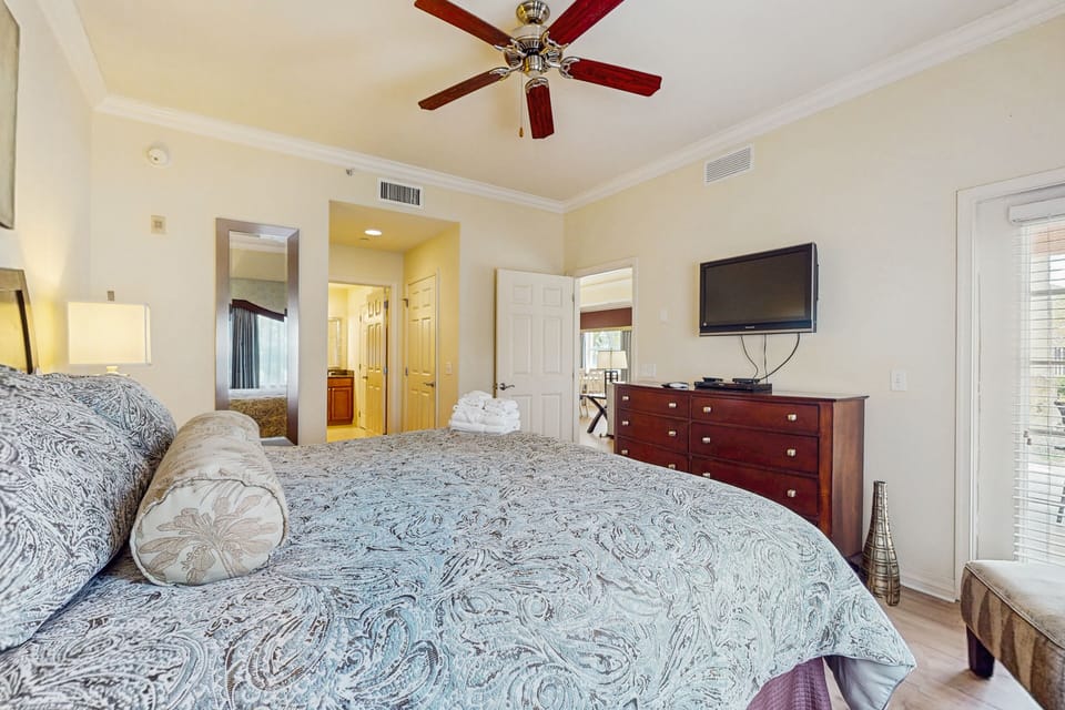 Condo, Multiple Beds, Pool Access, Pool View (Cabana Villa - The Villas at Reunion) | 3 bedrooms, individually decorated, individually furnished, bed sheets