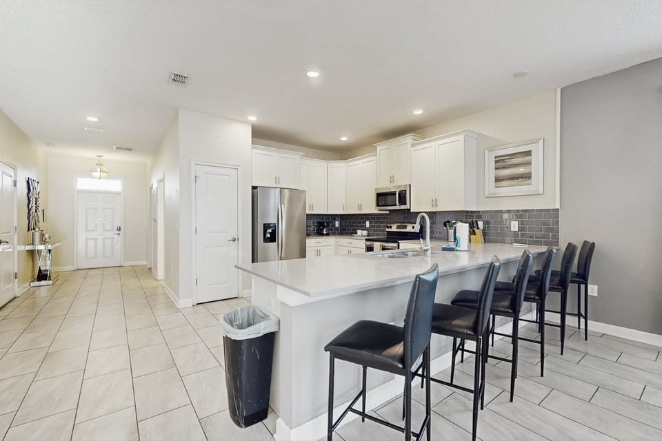 House, Multiple Beds, Pool Access, Pool View (Sky View Mansion - Champions Gate) | Private kitchen