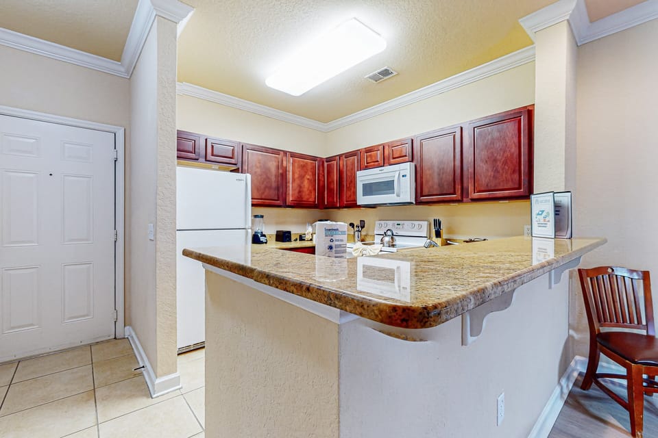 Condo, Multiple Beds, Pool Access, Pool View (On Tuscana Time) | Private kitchen