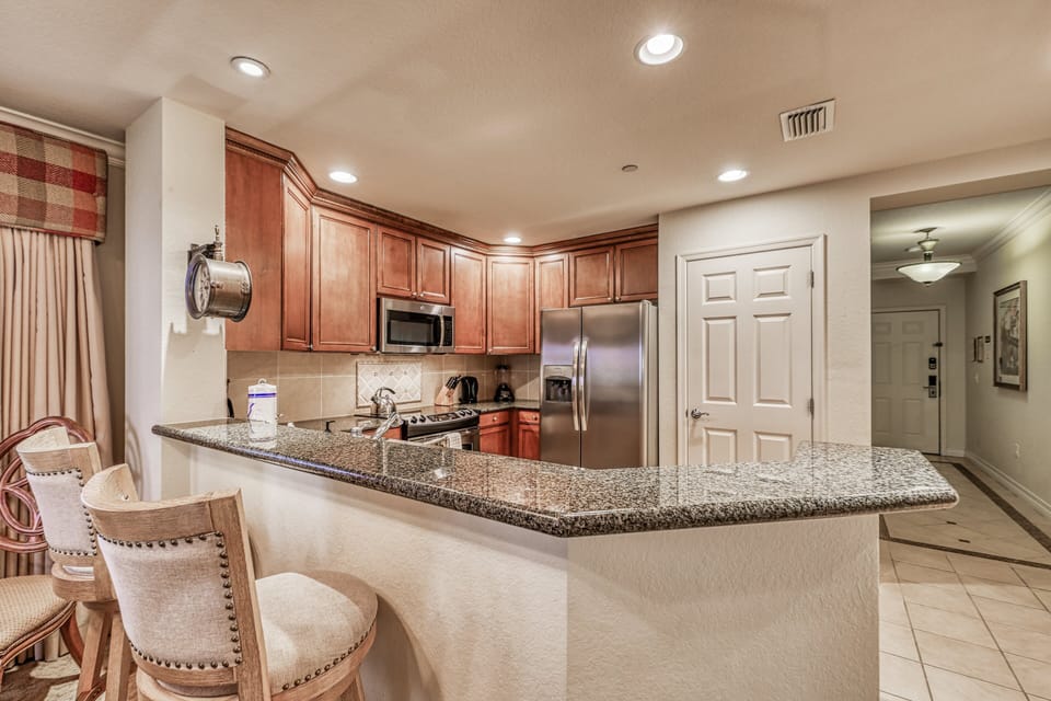 Condo, Multiple Beds, Pool Access, Garden View (Sunset Spectacular-Villas at Reunion) | Private kitchen