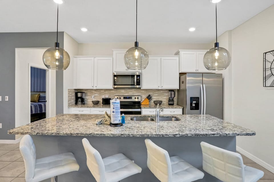 House, Multiple Beds, Pool Access, Pool View (Relax & Play Villa - Windsor Island) | Private kitchen