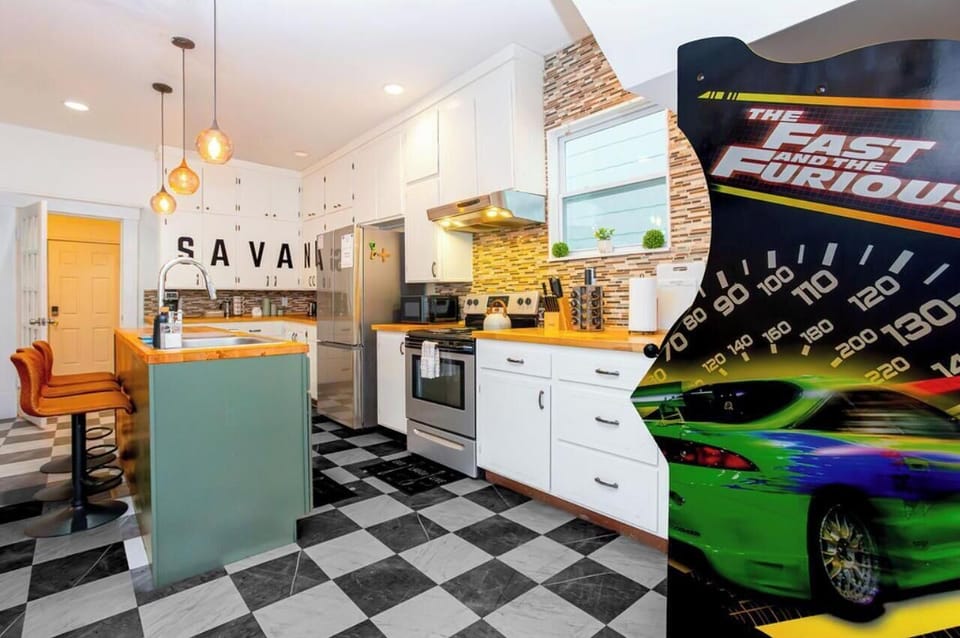 Our kitchen promises to fulfill your every culinary desire. You'll feel at home!