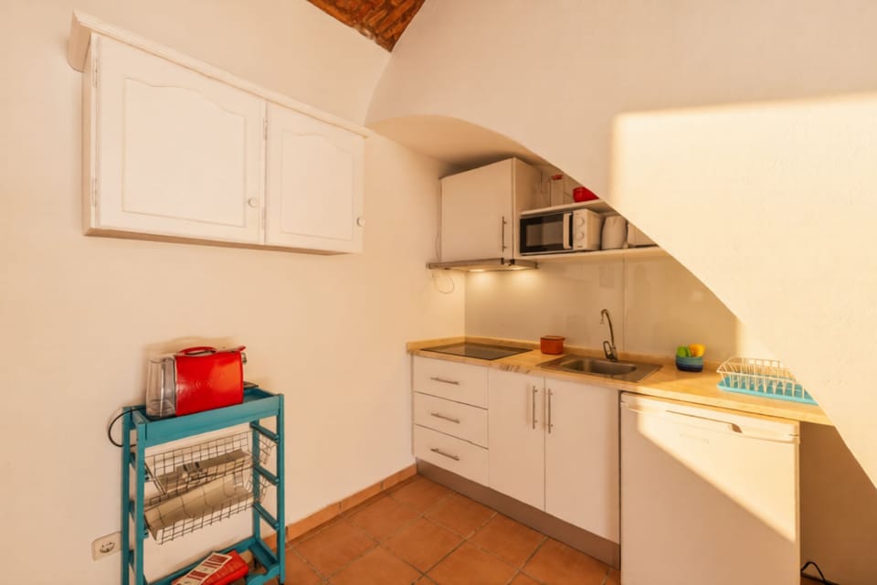 Open plan kitchen