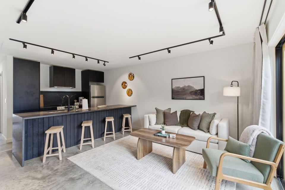 Living Room & Kitchen