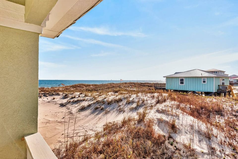 Perched right on the dunes with unobstructed ocean views and sand between your toes in seconds, this is the beachfront getaway you`ve been waiting for.