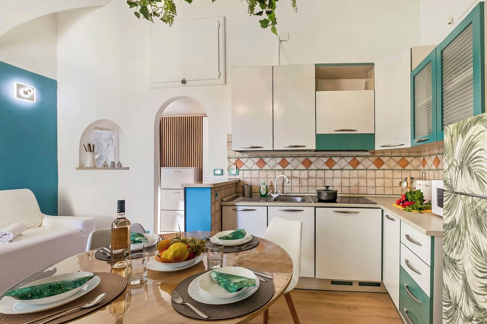Kitchen and dining area