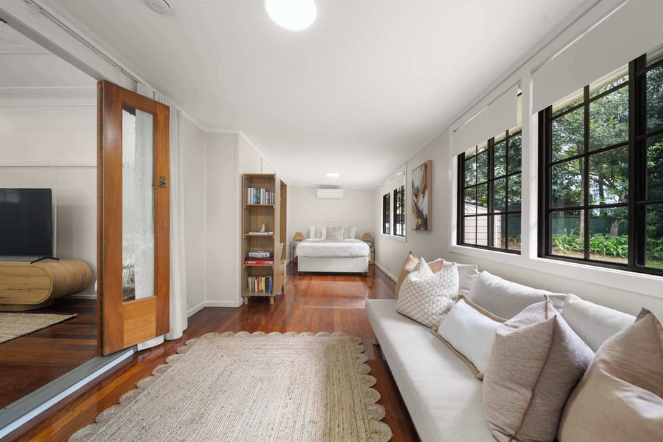 Relaxed bedroom space with a welcoming cottage charm
