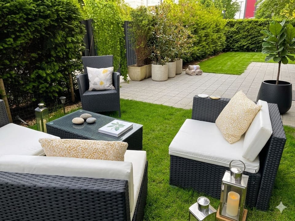 Private garden