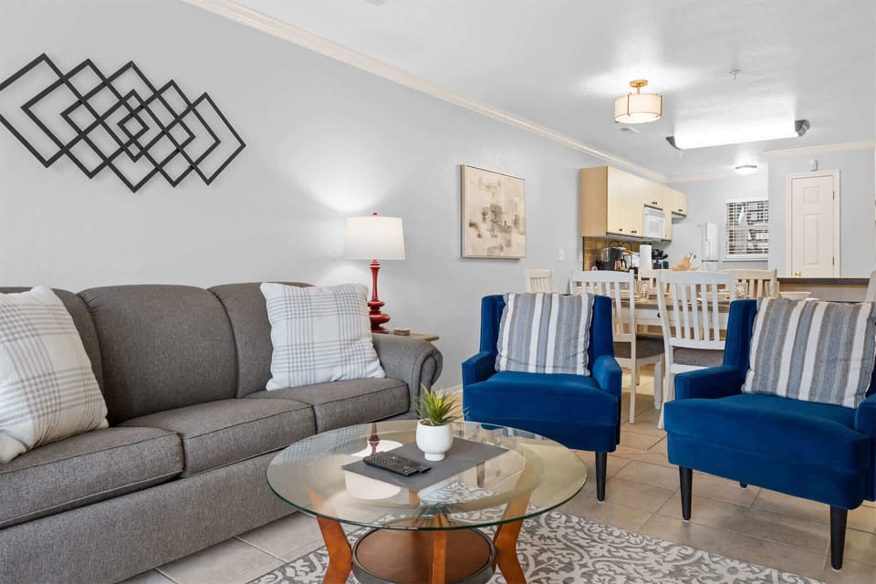 Condo, Multiple Beds, Balcony (Pond View Getaway) | Living area