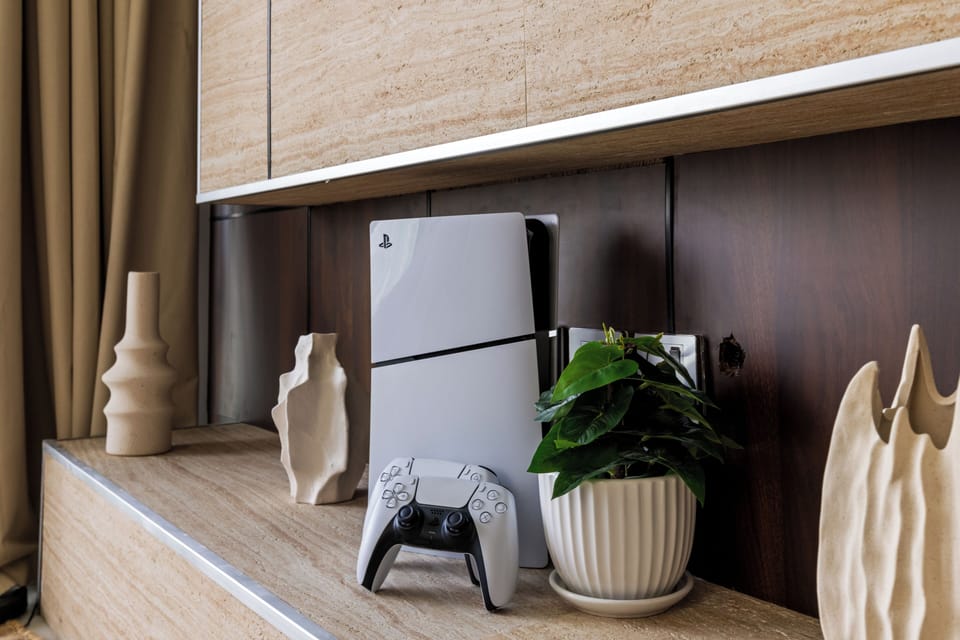 Luxury Apartment, Balcony, City View | Coffee and/or coffee maker
