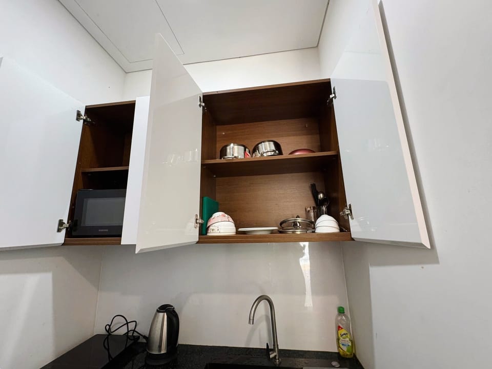Deluxe Quadruple Room, Balcony, City View | Blackout drapes, soundproofing, iron/ironing board, free WiFi