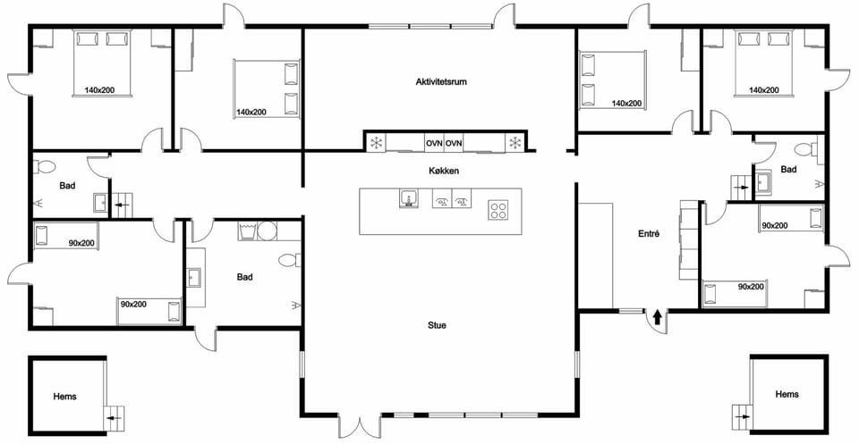 house