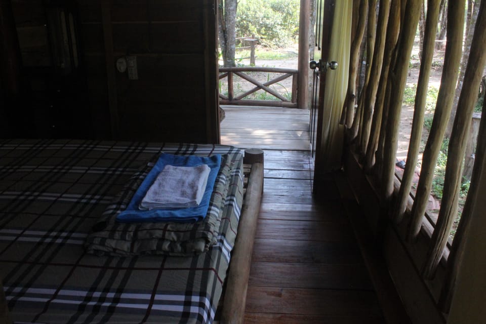 Wooden Bungalow, 1 Double Bed | Select Comfort beds