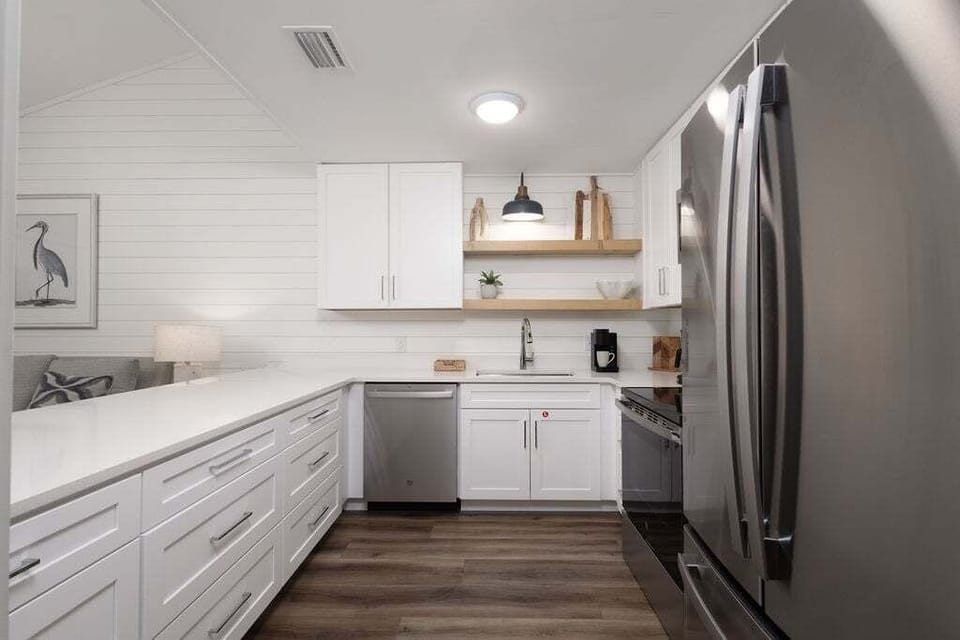 Duplex, 2 Bedrooms | Private kitchen | Coffee/tea maker, fridge, oven, toaster
