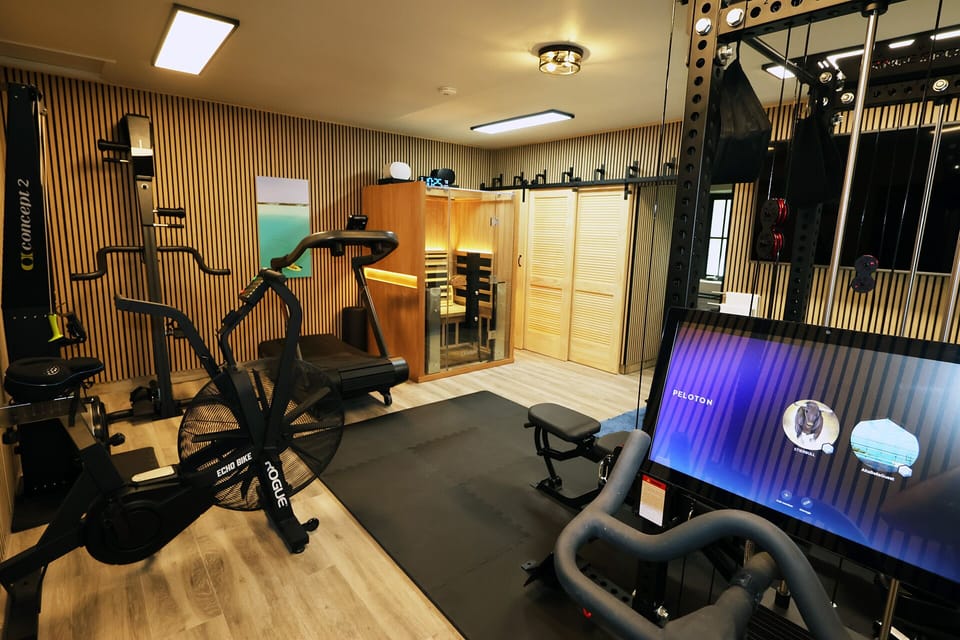 Alta Bella Nordic Spa and Fitness Center - View from the Peloton Bike