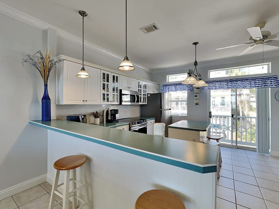 Kitchen - Breakfast Bar + Front Balcony Access - Second Floor
