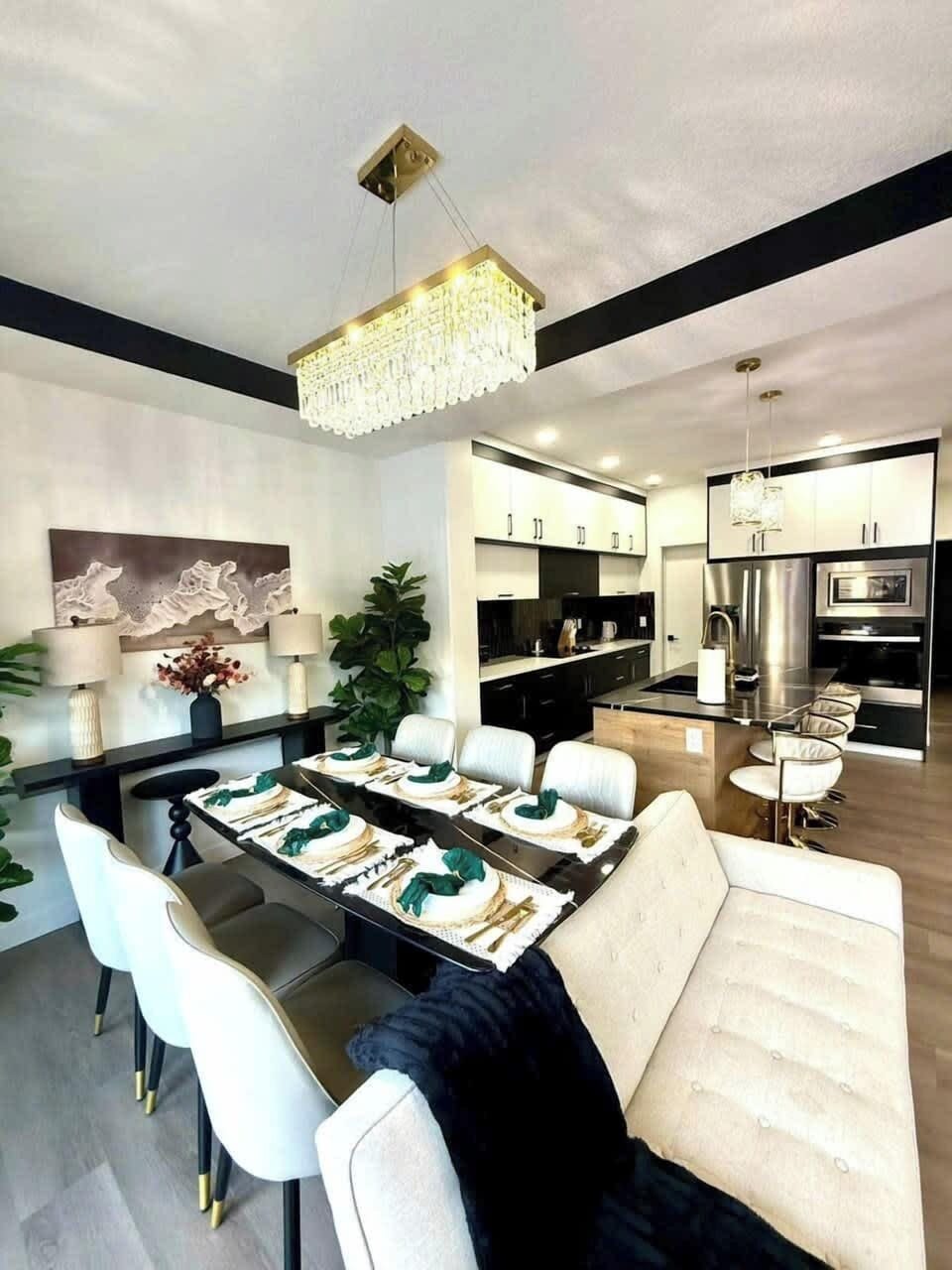 Dining table perfect for family meals
