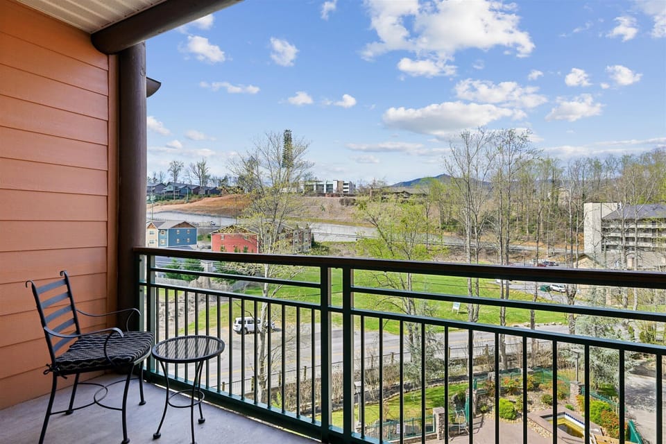Private balcony