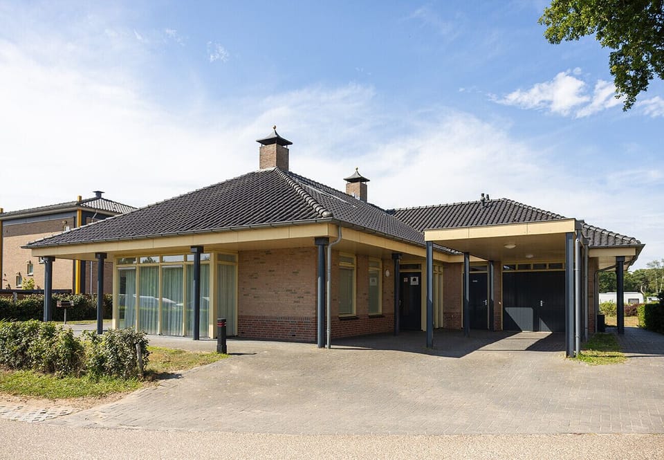 front of the house