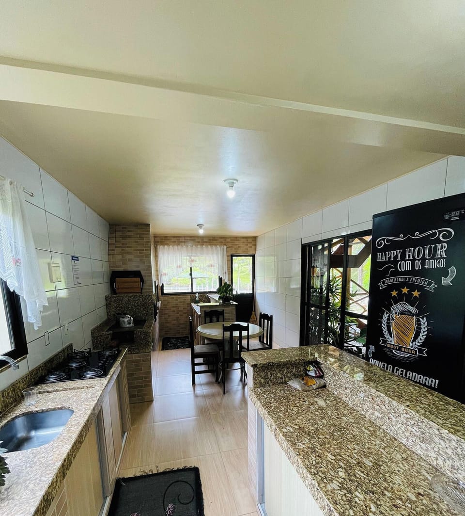 Premium Cottage, Pool Access | Private kitchen | Fridge, microwave, cookware/dishes/utensils, dining tables
