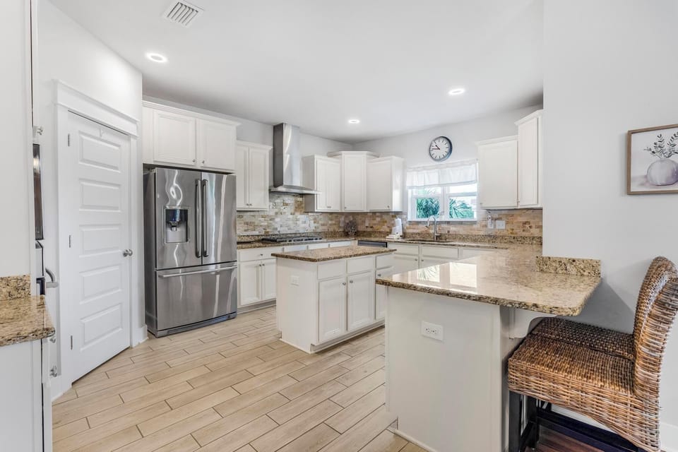 Spacious kitchen