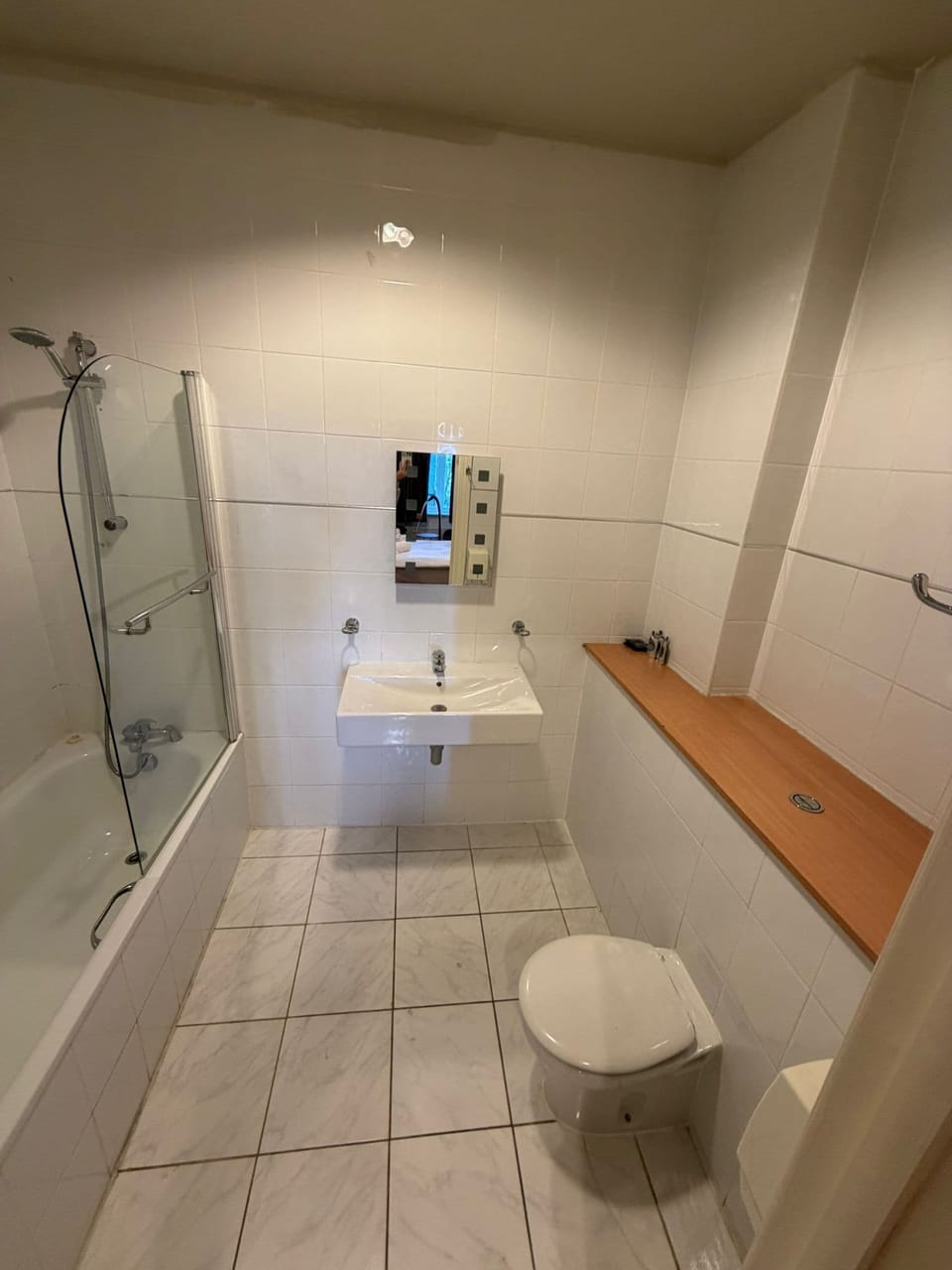 Free toiletries, hair dryer, towels, soap