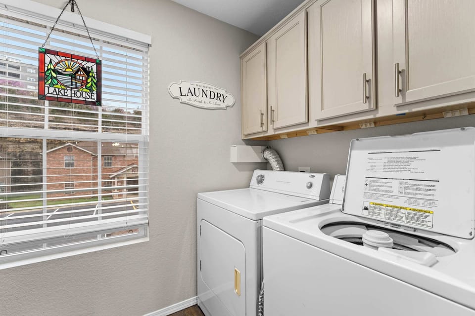 Private laundry is available for your stay!​