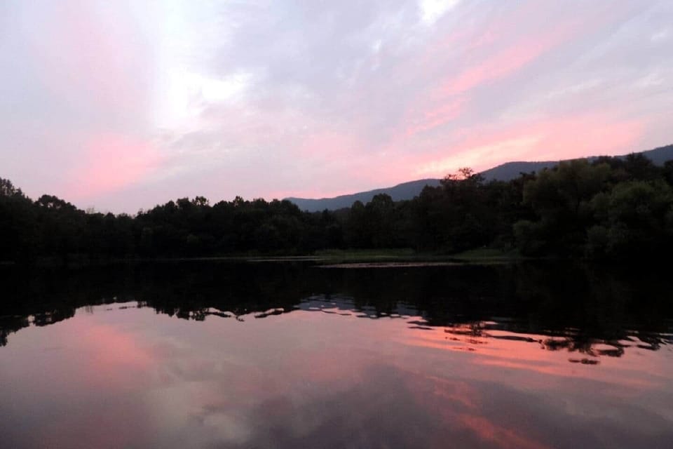 Breathtaking Shenandoah River sunsets - relax, unwind & enjoy the moment.