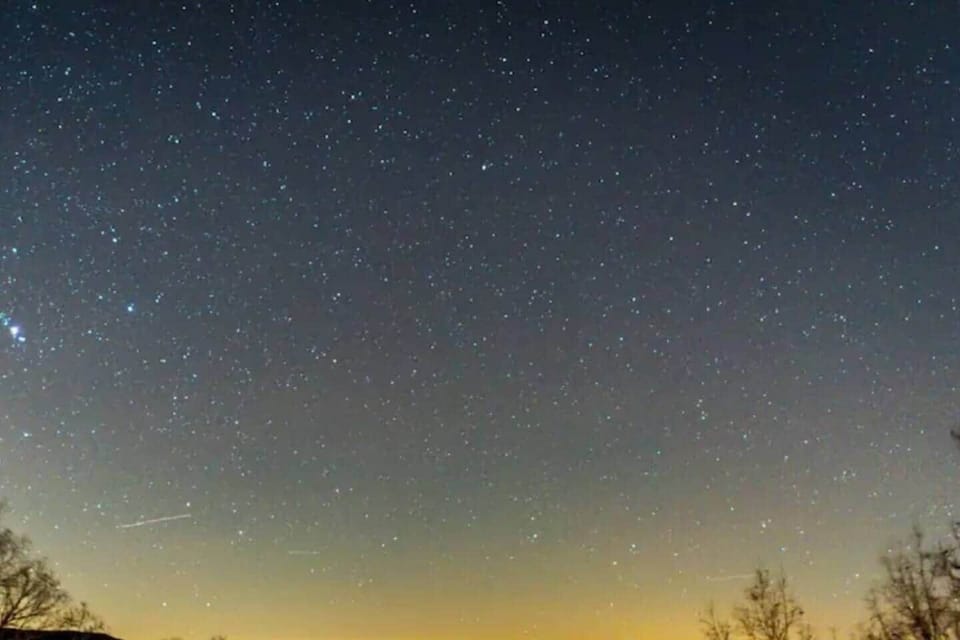 star gaze off the back decks on clear, cloudless nights
