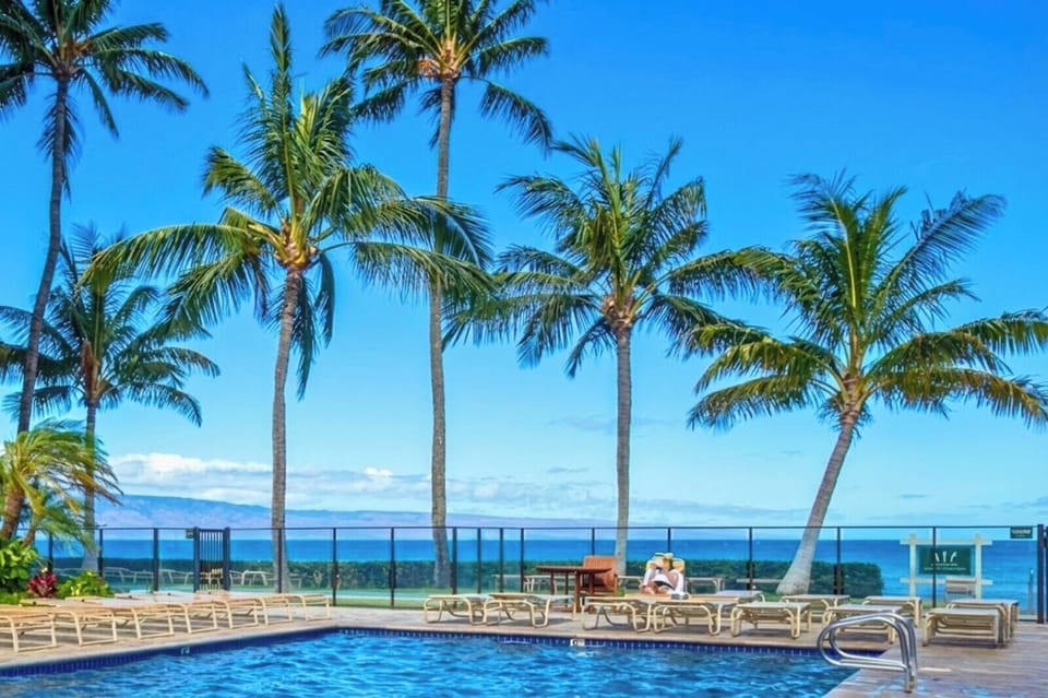 Enclosed pool area is perfect for families with kids and fun for all ages.