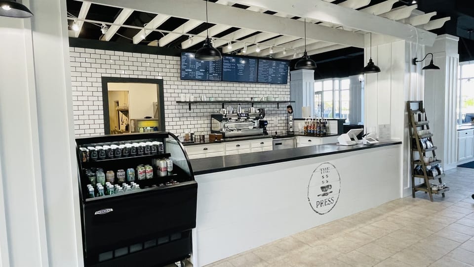 Cafe downstairs