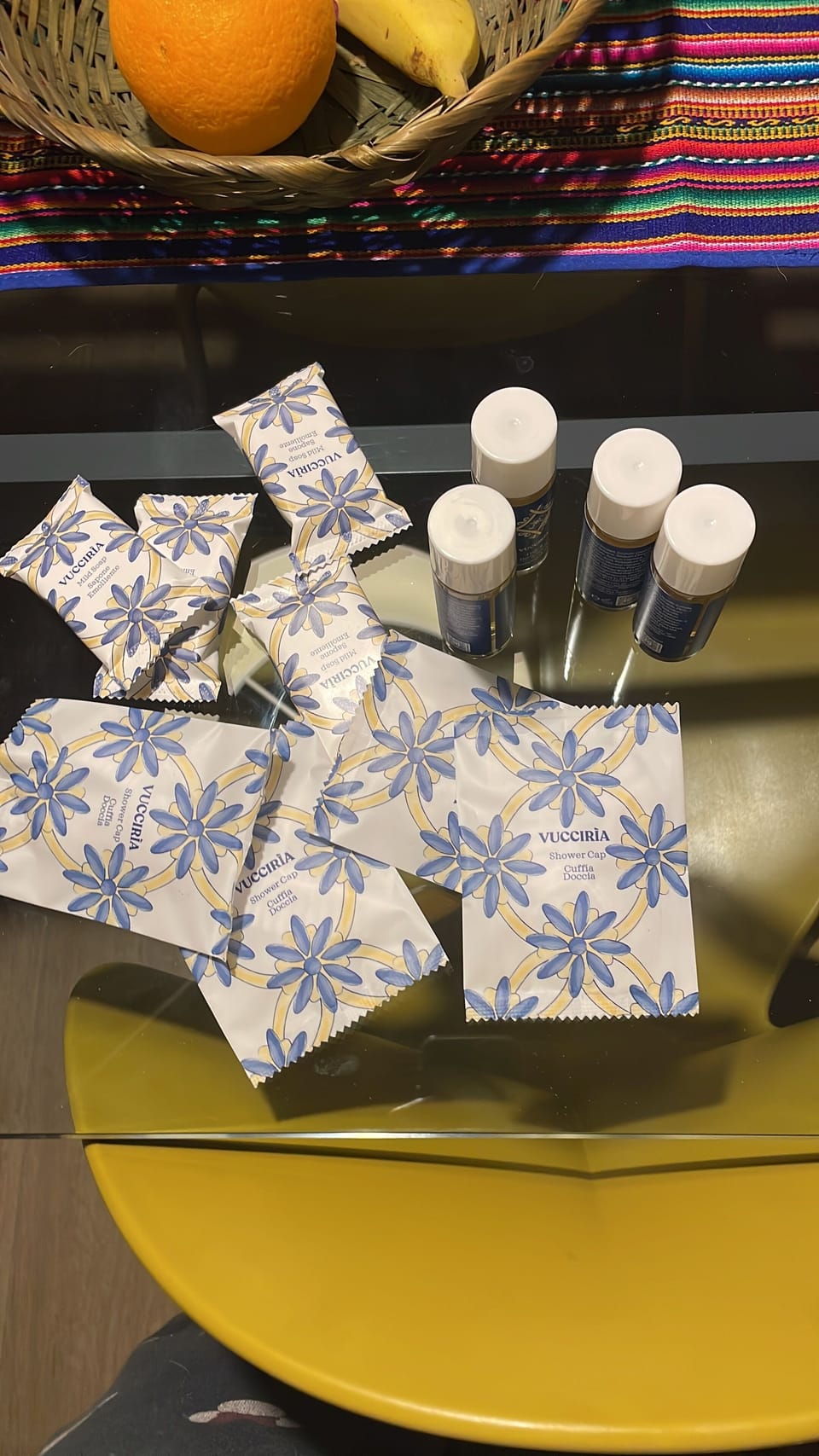 Bathroom amenities