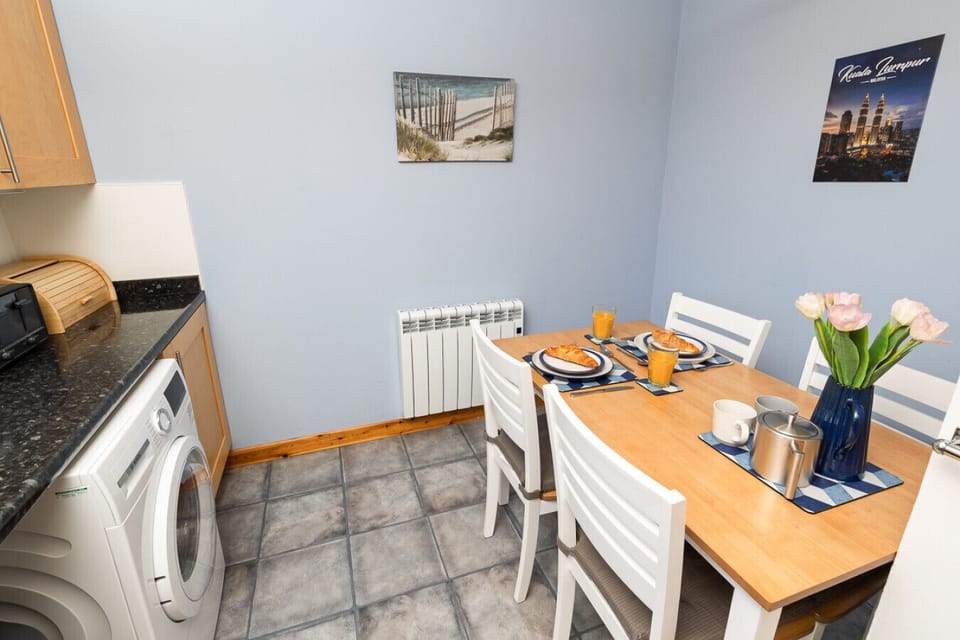 Kitchen and dining area