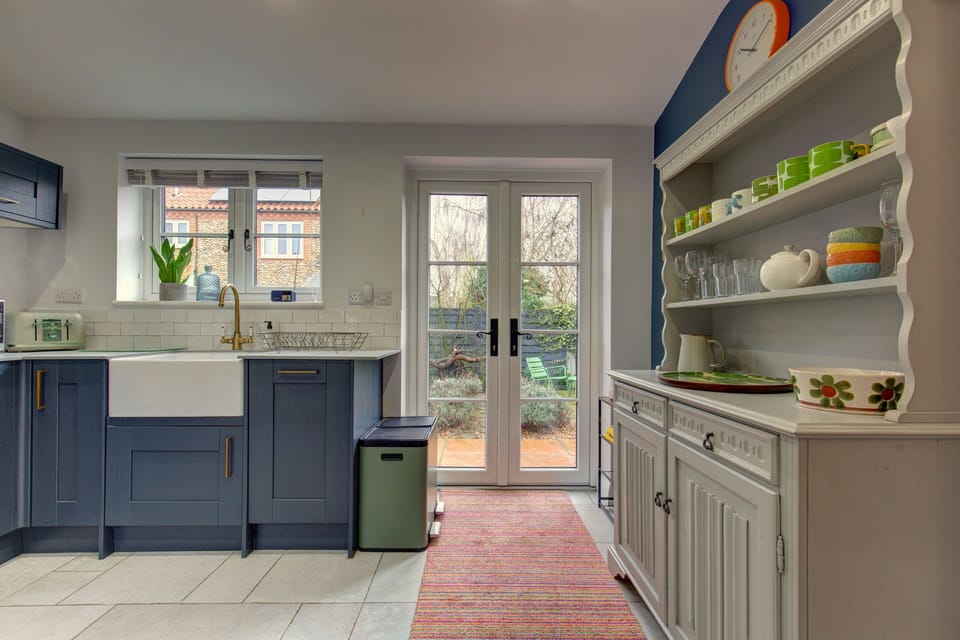Ground floor: The kitchen is well-equipped