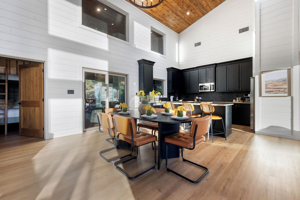 Open-concept design connecting kitchen, dining, and living for easy gathering