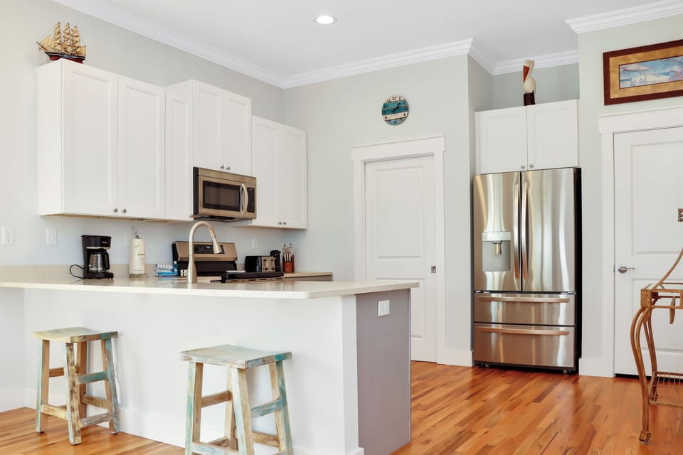 Kitchen with Bar Seating