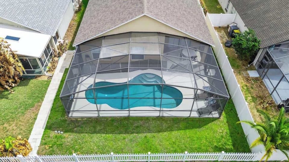Private pool perfect for cooling off, relaxing, and enjoying sunny Florida days.