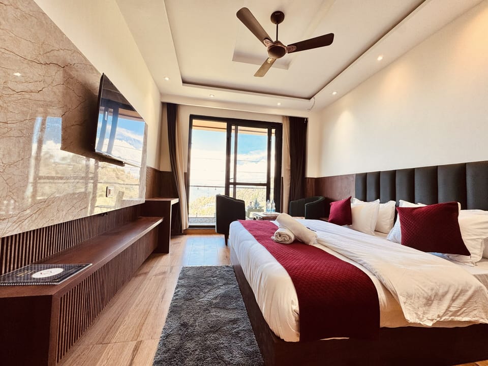 Premium Double Room, Balcony, Mountain View | Laptop workspace, free WiFi