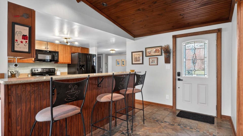 Indoors, Kitchen, Floor, Hardwood, Furniture