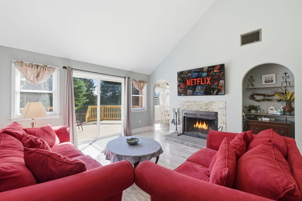 Spacious living area perfect for bonding and laughter after a day outdoors.