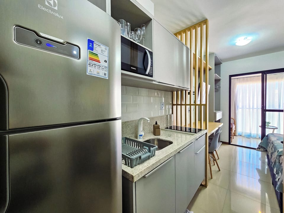 Superior Studio, Balcony, Sea View | Private kitchen