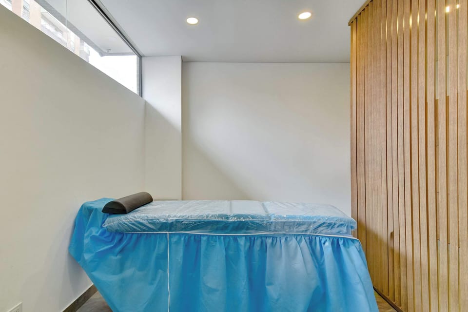 Wellness massage room .