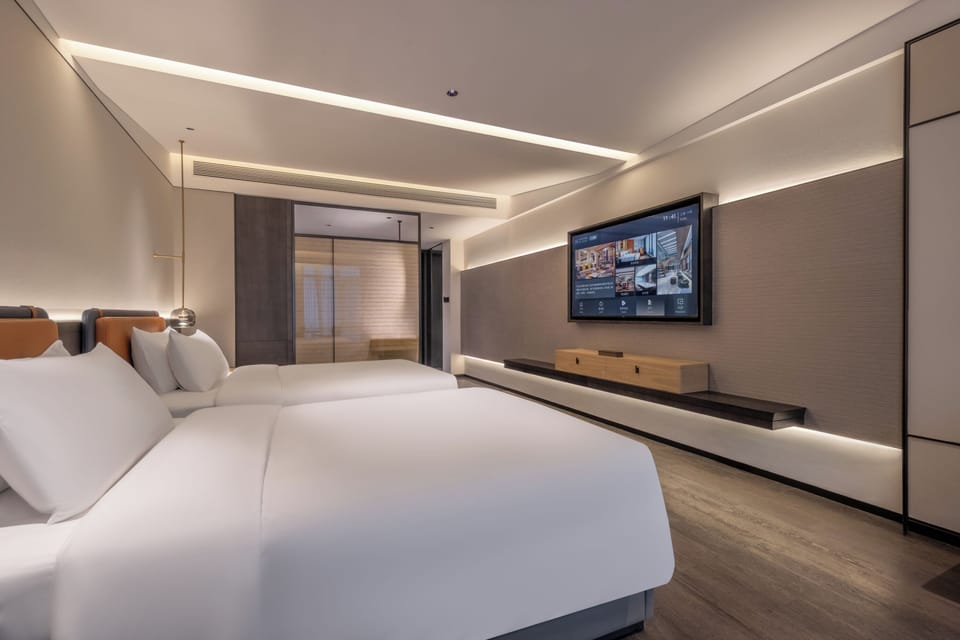 Classic Double Room | Premium bedding, down comforters, free minibar, desk