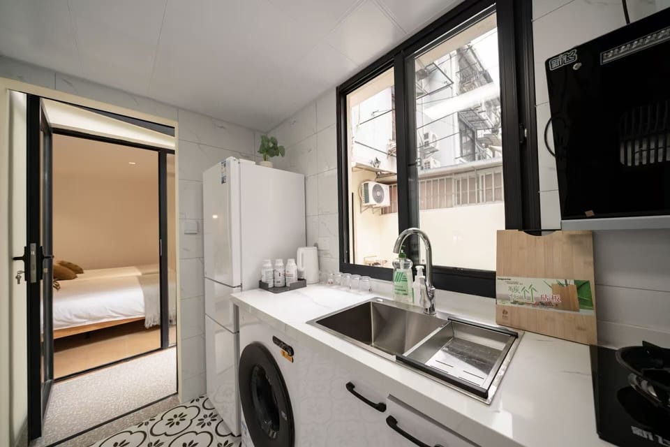 Senior Apartment | Private kitchenette | Cleaning supplies