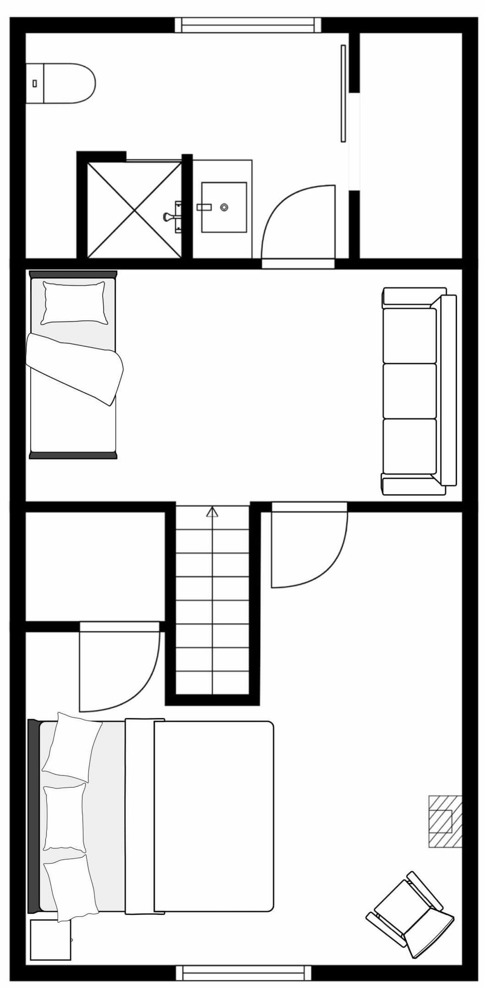 Floor Plan - Upstairs