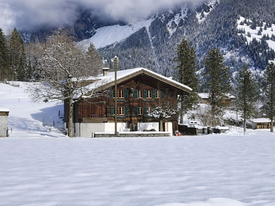 Snow, Tree, Mountainous Landforms, Winter, Mountain, Mountain Range, House, Home, Hill Station, Cottage