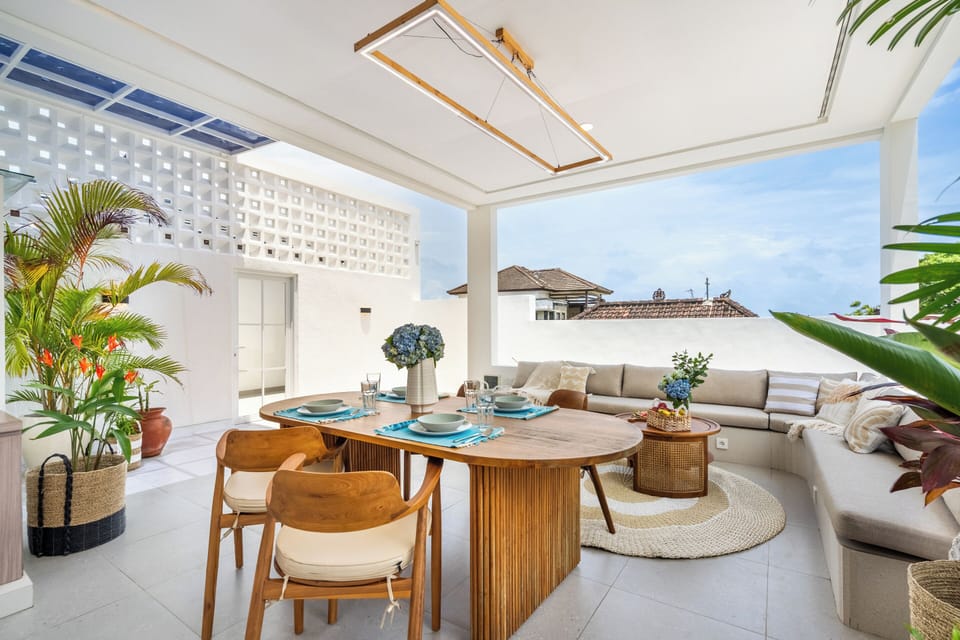 Luxury Villa, Pool View | Outdoor dining