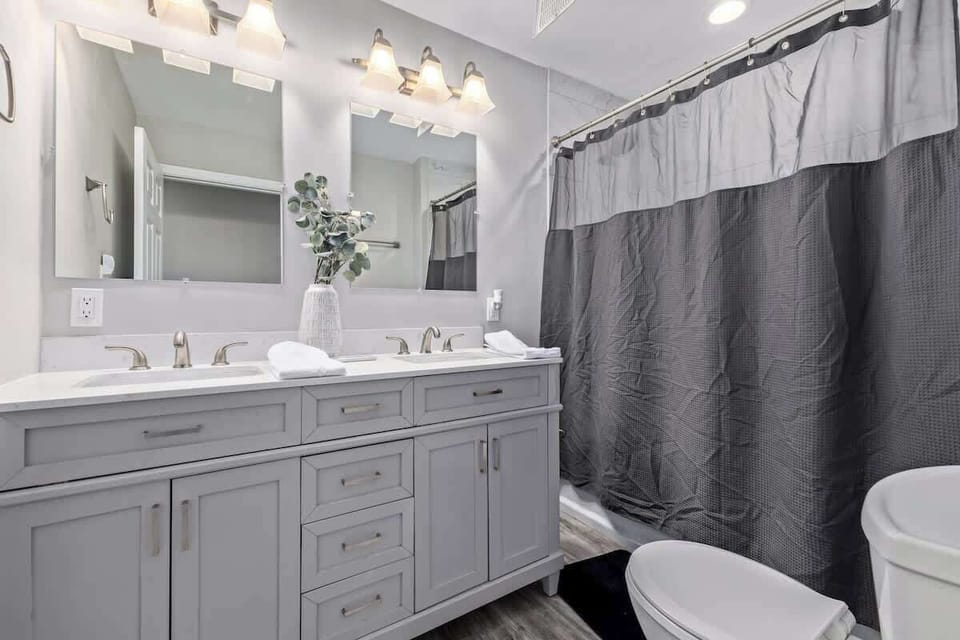 Clean, well-maintained bathrooms stocked with essential amenities.