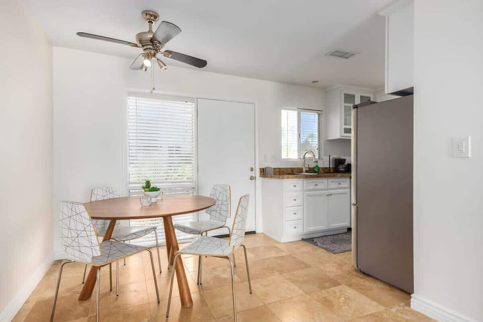 Gather around the Nook dining table for meals and memorable moments.